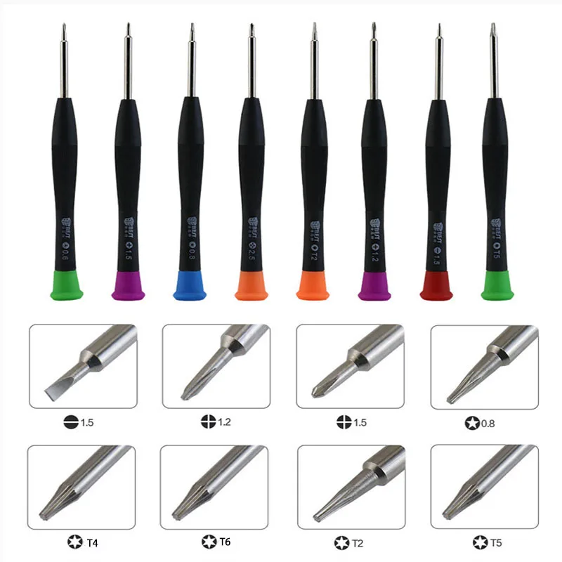 Multifunctional Precision Screwdriver 8pcs Set For iPhone Laptop Mini Electronic Screwdriver Bits Repair Tools Kit Set
