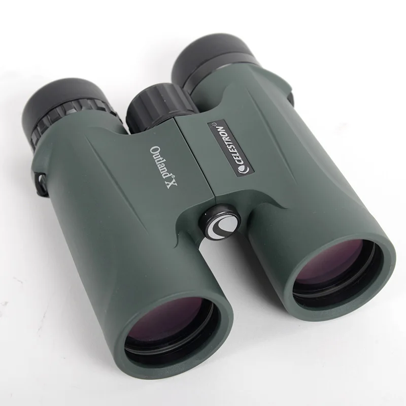 Celestron Outland X 8x42 10X42 greenBinoculars Waterproof & Fogproof Binoculars for Adults Multi-Coated Optics and BaK-4 Prisms