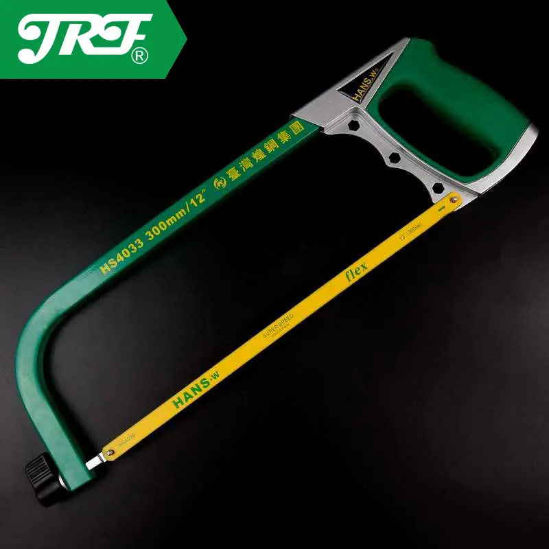 

JRF Adjustable Hacksaw Frame Household Manual Woodworking Pull Saw Metal Hacksaw Frame