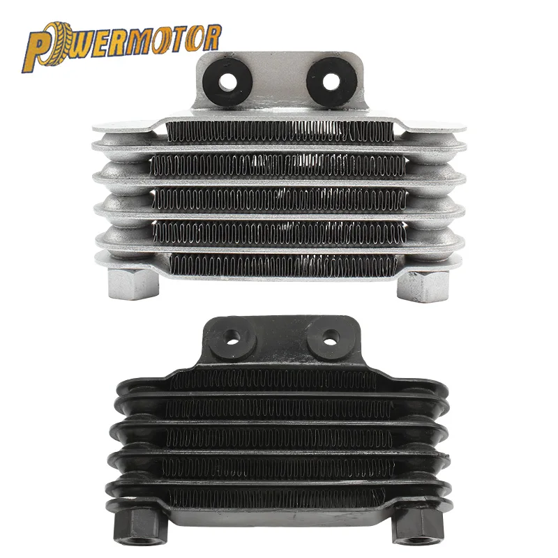 

oil cooler for motorcycle oil radiator water cooled 250cc universal motorbike engine cooling pitbike spare parts 65ml ATV Enduro