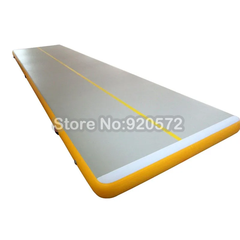 High Quality 5x1x0.2m Inflatable Air Track Gym Air Mat For Gymnastics With One Pump(Size:500x100x20cm)