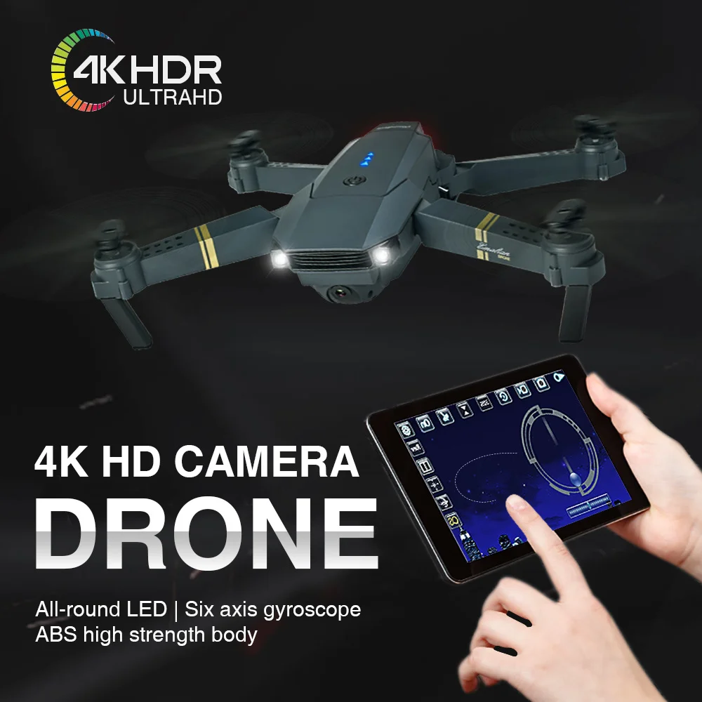 E58 Foldable Drone with 4K HD Wide Angle Camera Aerial Photography Hight Hold RC Quadcopter