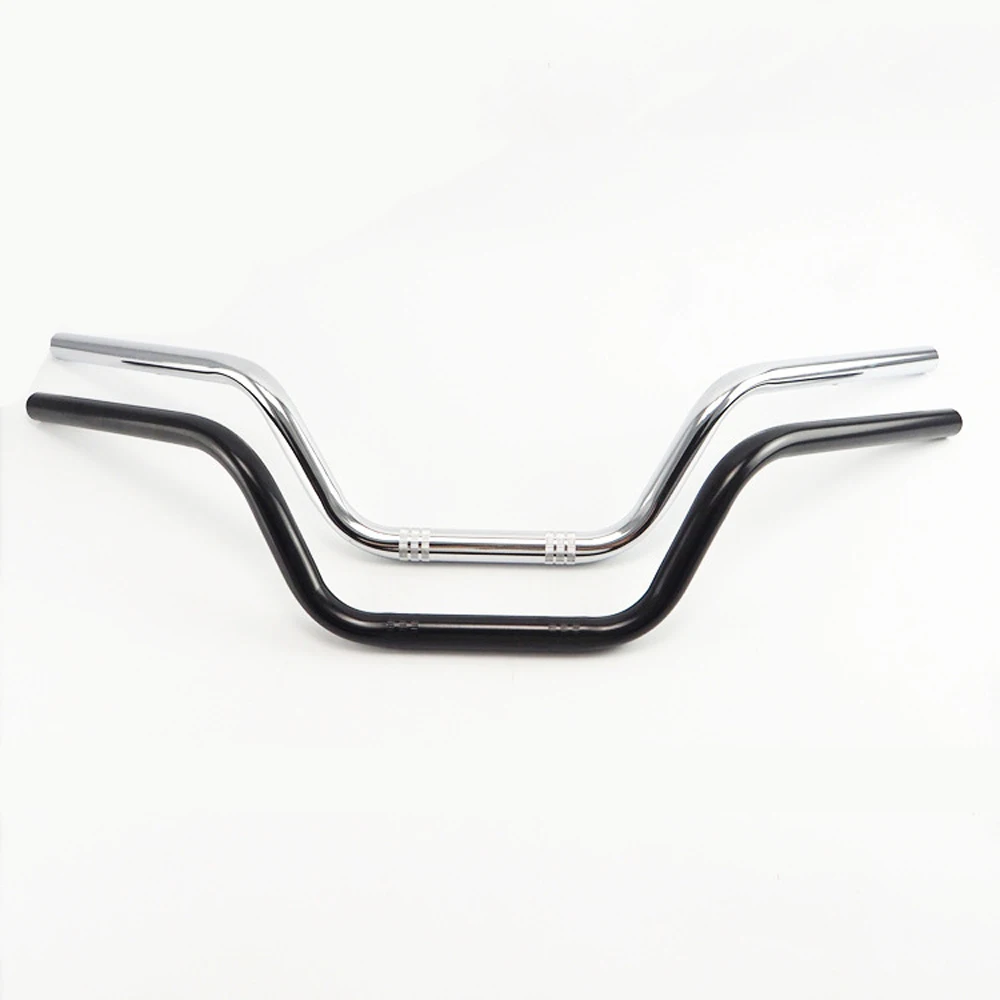 Retro Motorcycle Handlebar 22mm Classical Motorbike Handle 7/8\'\' Steering Wheel for Honda Yamaha Kawasaki Suzuki Vintage Bikes