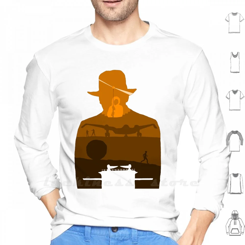 Raiders Of The Lost Ark Long Sleeve T Shirt Raiders Of The Lost Ark Indiana Jones Steven Spielberg Temple Of Doom Indiana Jones