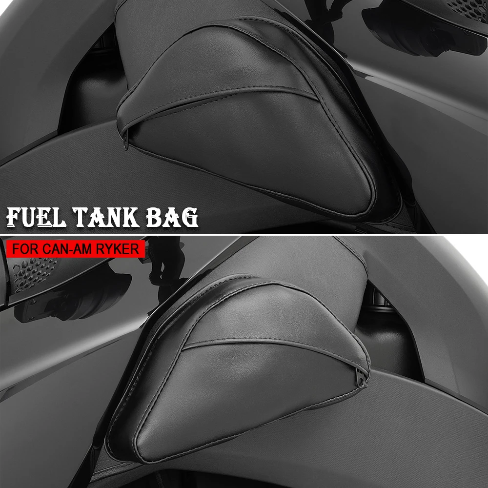 

Motorcycle Bags For Can-Am Ryker Tank Storage Pouches Kit Fuel Tank Storage Bag Top Tank Storage Pouch Dual Side Tank Pouches