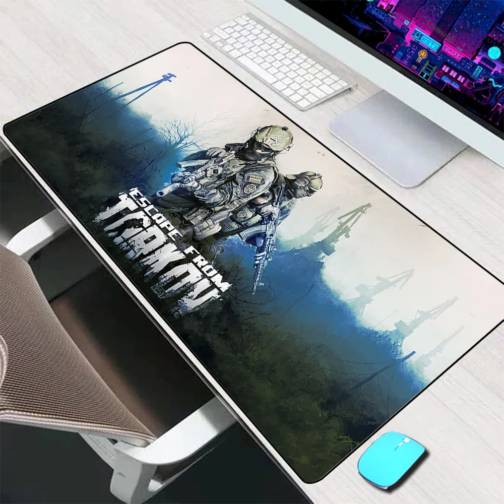 Escape From Tarkov Mouse Pad Large Gaming Accessories Mouse Mat Keyboard Mat Desk Pad Computer Mousepad PC Gamer Laptop Mausepad