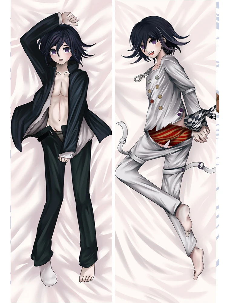 Danganronpa Naegi Makoto Dakimakura Togami Byakuya - Cosplay Anime Hugging Throw Pillow Cover Bedding Pillowcases Soft Case