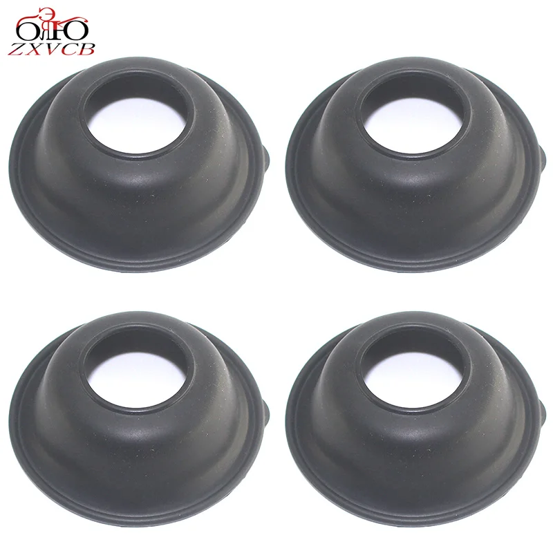 4 pcs for Seca Turbo 650 XJ650L 1982-1983 XJ650LK XJ650LJ XJ650 XJ 650 L Motorcycle carburetor repair kit plunger diaphragm