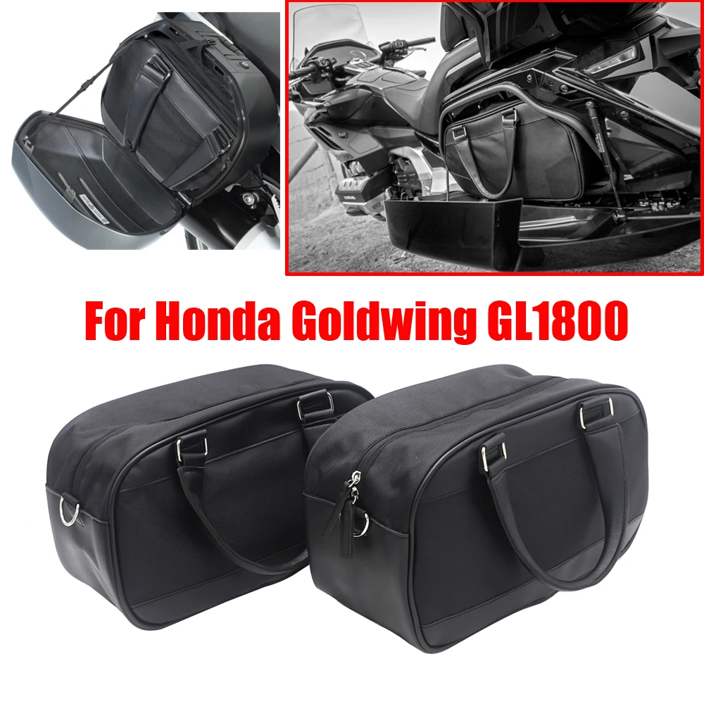 Ensemble de sacoches de selle de coffre pour moto Honda Goldwing GL1800, 1800, 2018, 2019, 2020