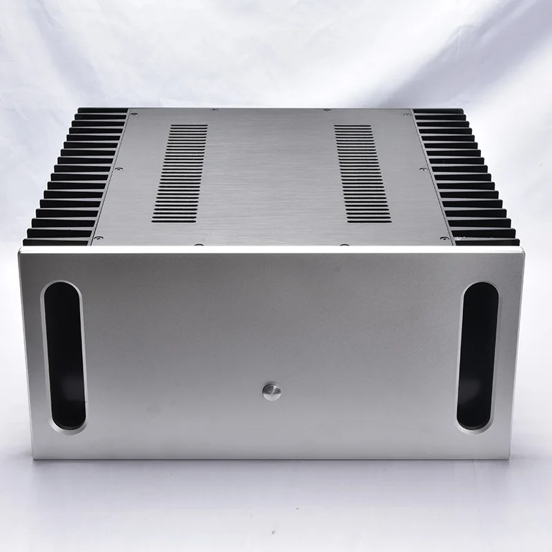 

BZ4320 All Aluminum Power Amplifier Chassis Class A Audio Amp Case DIY Box with radiators on both sides 430*200*418MM