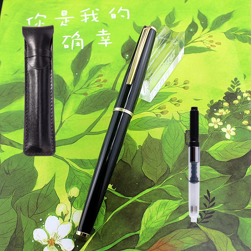 

Новая Металлическая винтажная перьевая ручка Jinhao 95 F чернильная ручка Nib