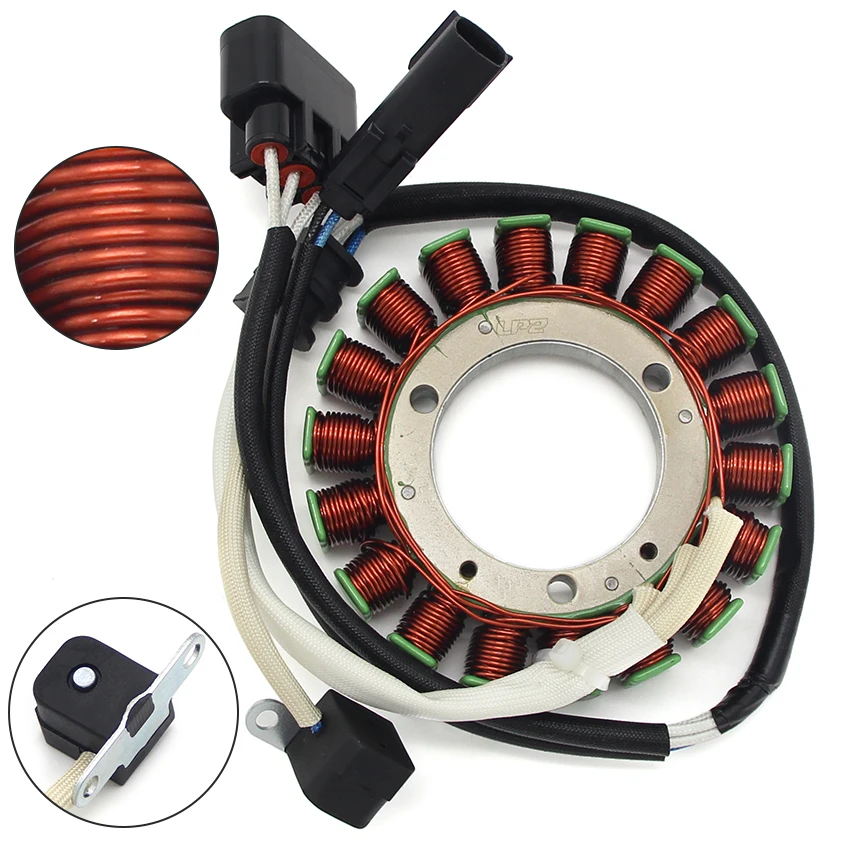 

Motorcycle Generator Stator Coil Comp For Rural King RK Performance 450 550 750 Crew For Coleman Outfitter UTV Camo 31120007G000