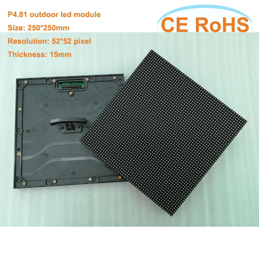 

Original P4.81 led sign SMD1921 outdoor led module full color led display matrix taxi tv led panel led video wall IP65 P3.91 P4