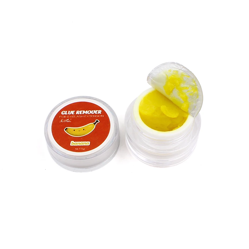 Dissolvant de colle pour extension de cils, saveur de fruits, zéro UNIS issement, remodelage rapide, crème dissolvante, 5g