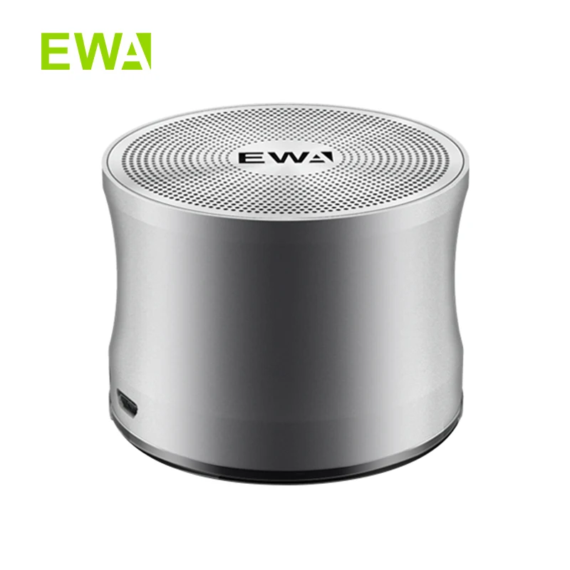 Ewa a109 alto-falantes de metal à prova dwireless água portátil sem fio bluetooth conectar 3d surround subwoofer cartão jogar alto-falante caixa de som