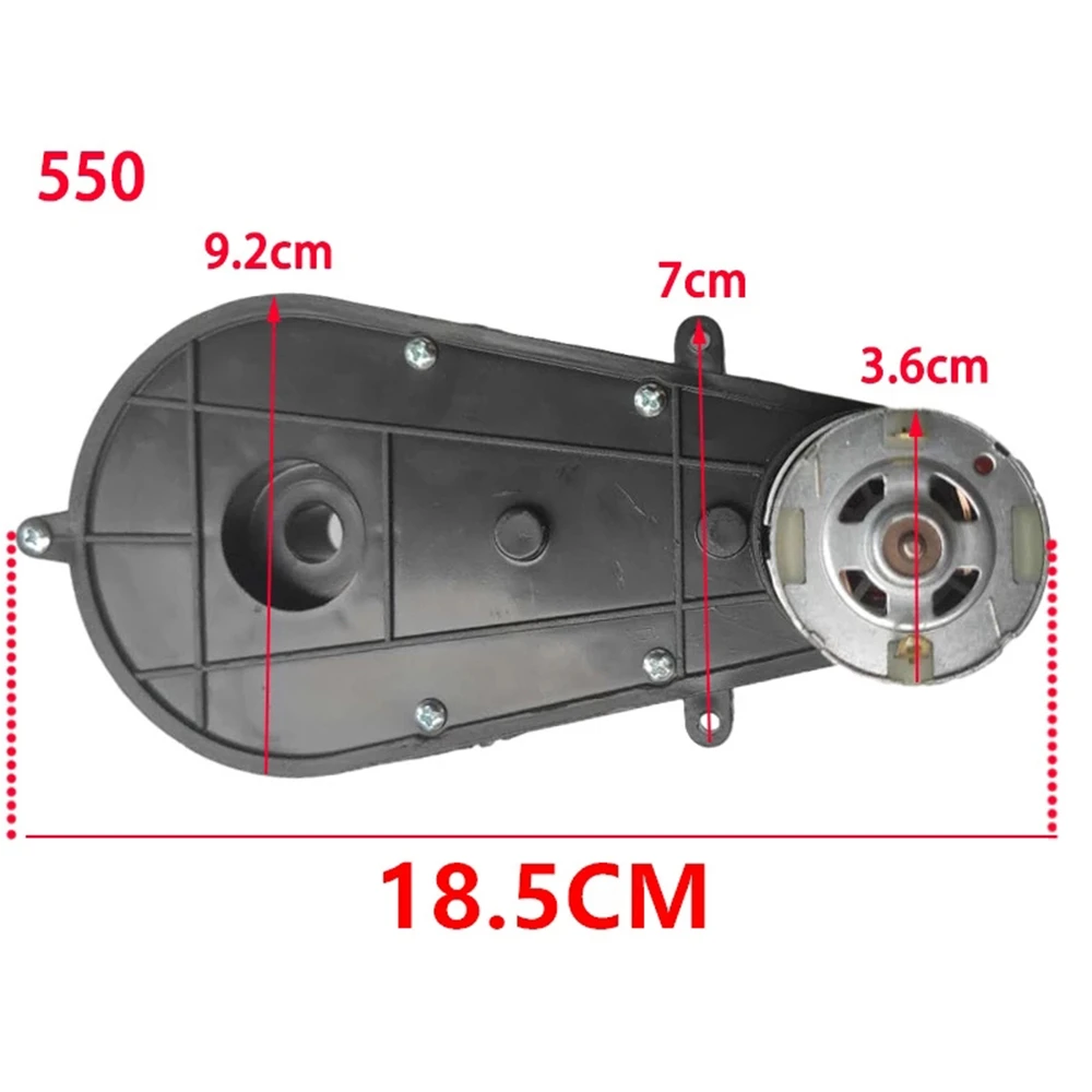 Children Electric Car Gearbox With Motor DC 12V 6V Kids Ride On Electric Car Motor Gear Box,Baby Car Reducer Gearbox 550 and 390