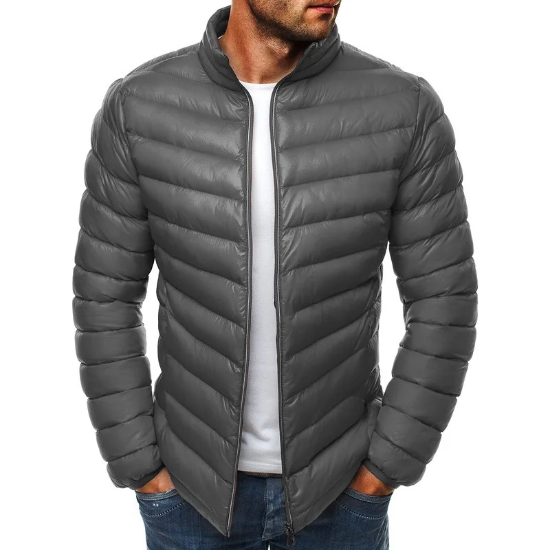 Nieuwe Mode Mannen Winter Jas 6 Kleur Top Coat Warm Mens Casual Slim Fit Student Mannelijke Overjas Mode Sneeuw Kleding parka