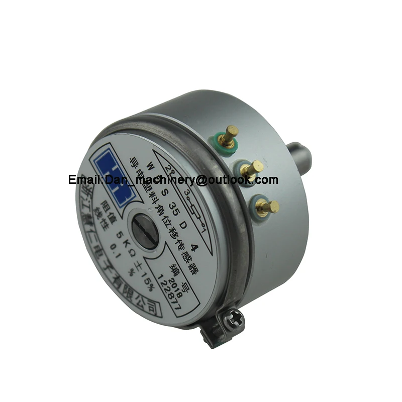 Potenciómetro de precisión WDS35D-4 Original, sensor de desplazamiento angular de plástico conductor lineal