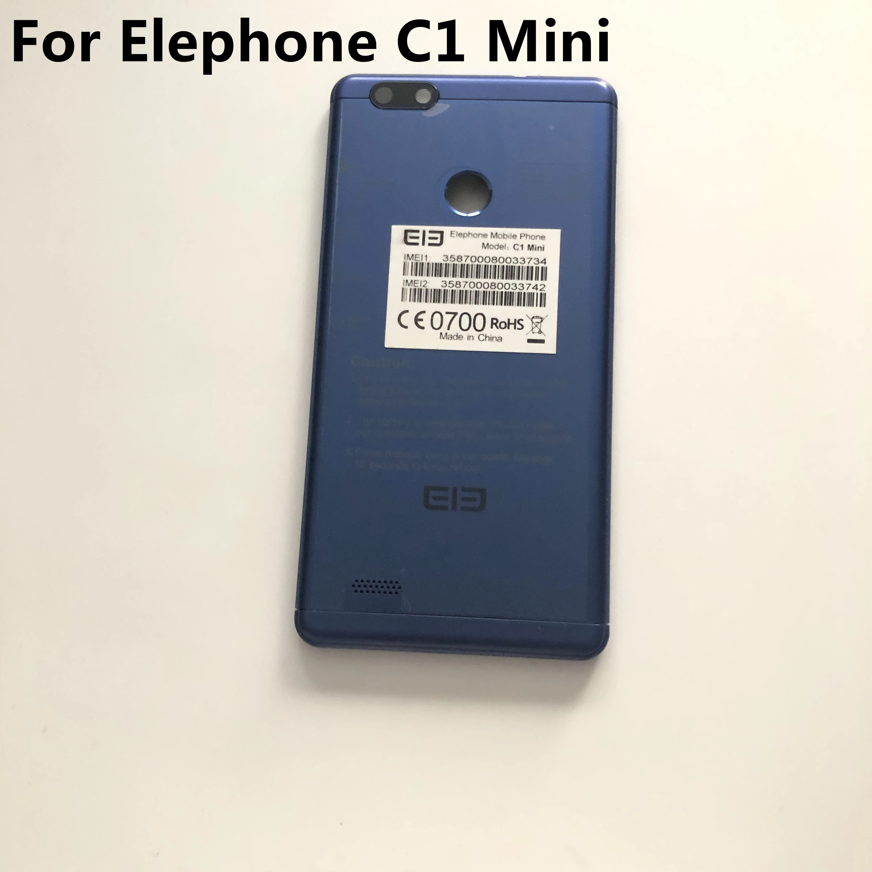 Elephone C1 Mini Back Frame Shell Case + Camera Glass Lens For Elephone C1 Mini MT6737 5.0