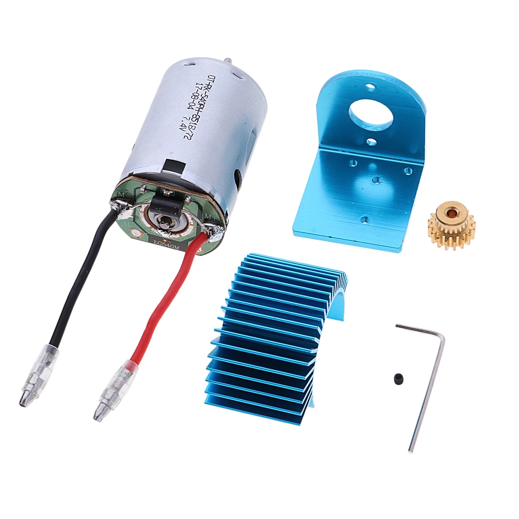 540 Motor Combination for WLtoys 12428 12423 12428-A 12428-B 12428-C RC Cars