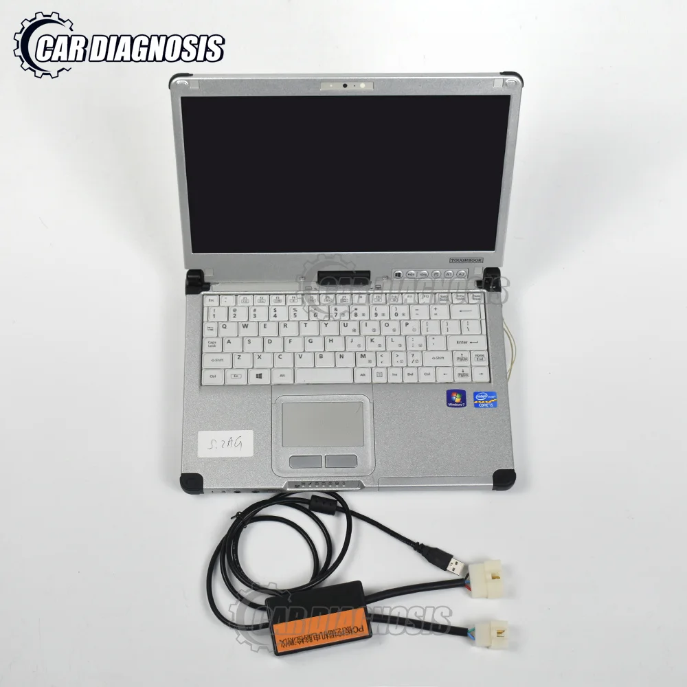 

For Hitachi Excavator Diagnostic Scanner Tool 4pin and 6pin for Dr ZX Diagnostic System CF C2 Laptop