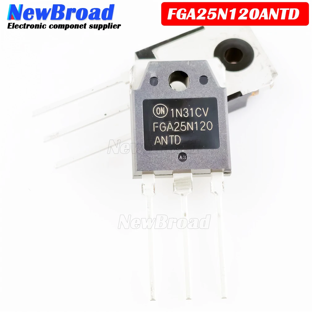 2PCS Triode FGA25N120 25N120 ANTD FGA25N120ANTD IGBT Induction Cooker Power Tube 25A 1200V