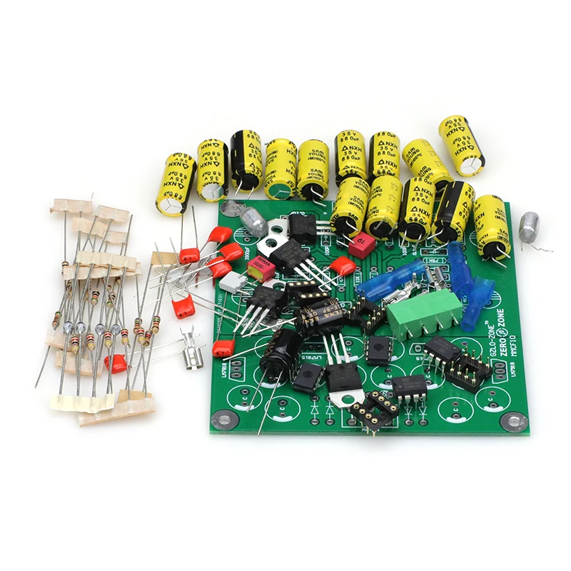 SUQIYA-MMCF10-Amplificador de retroalimentación HIFI RIAA, dispositivo de atenuación de Phono MM (imán móvil), Kit de PCB, tablero terminado