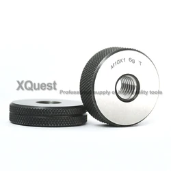 6g Metric thread ring gauge set M10 M10X1.5 M10X1.25 M10X1 Fine screw ring gage gauges thread inspection tools M10X0.75 M10X0.5