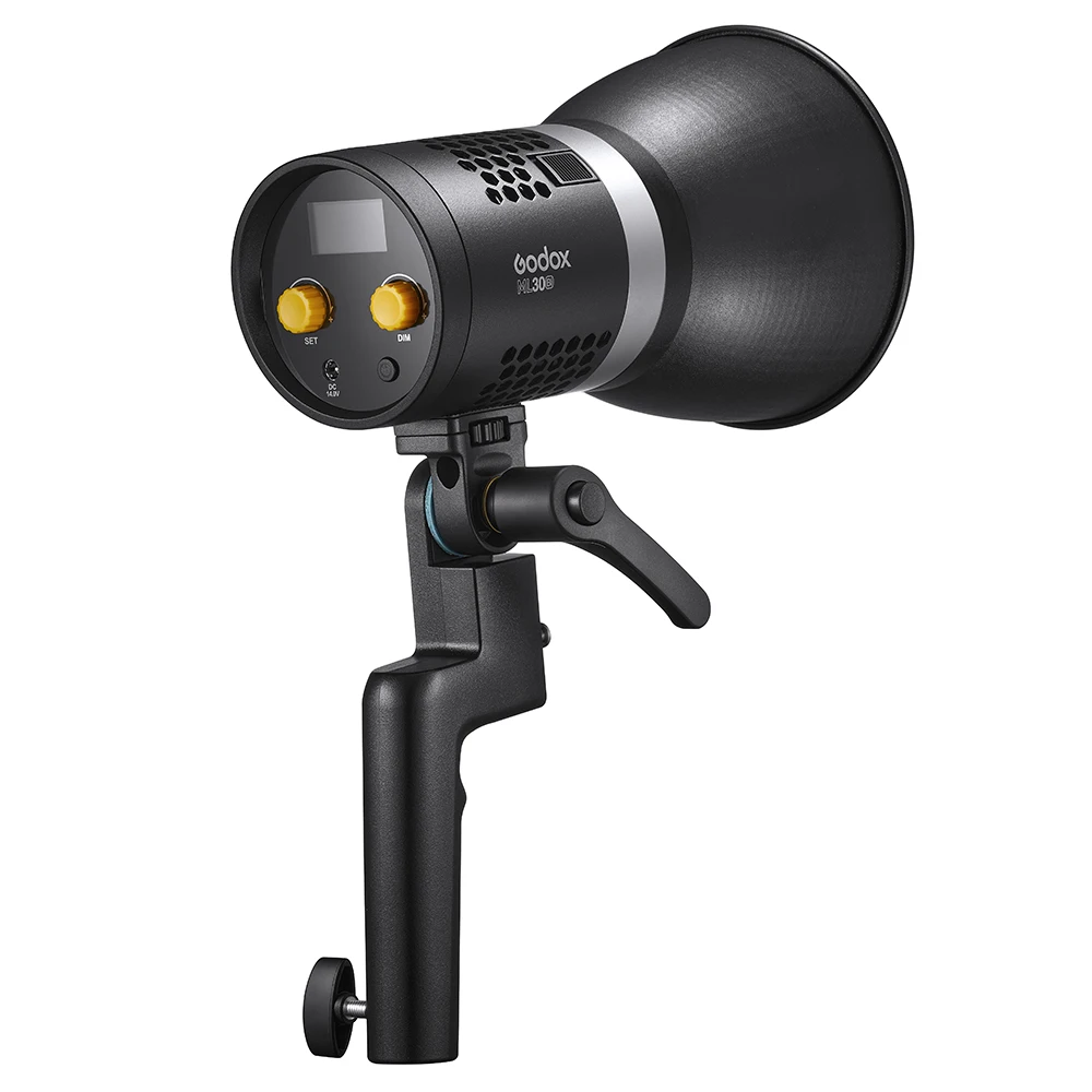 Godox ML30 ML30-K2 ML30Bi ML30Bi-K2 ثنائي اللون 2800-6500K المحمولة في الهواء الطلق LED فيديو ضوء مستمر FX تأثيرات الإضاءة عدة