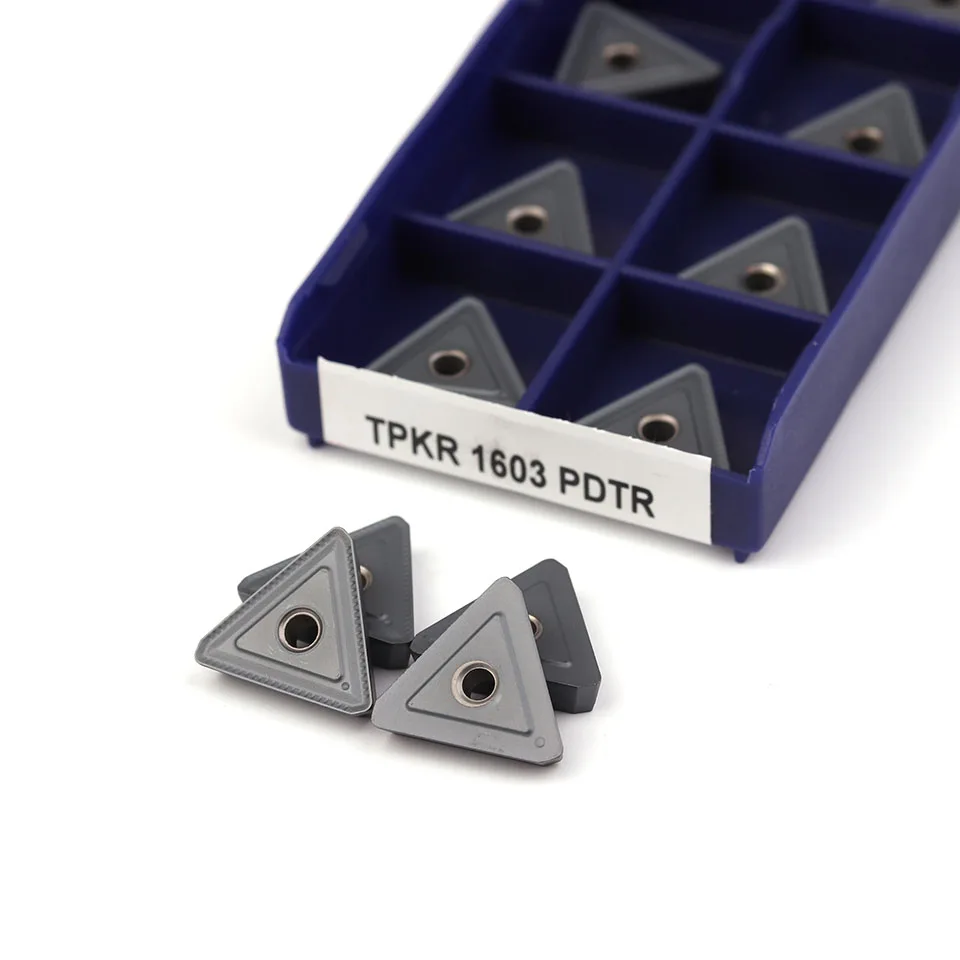 TPKR1603 TPKN1603 PDTR LT30 Ban Đầu Xay Dụng Cụ Quay Rau Carbide Dạng Tiện Bằng Máy CNC Công Cụ Xử Lý Bằng Hợp Kim Nhôm Không Gỉ