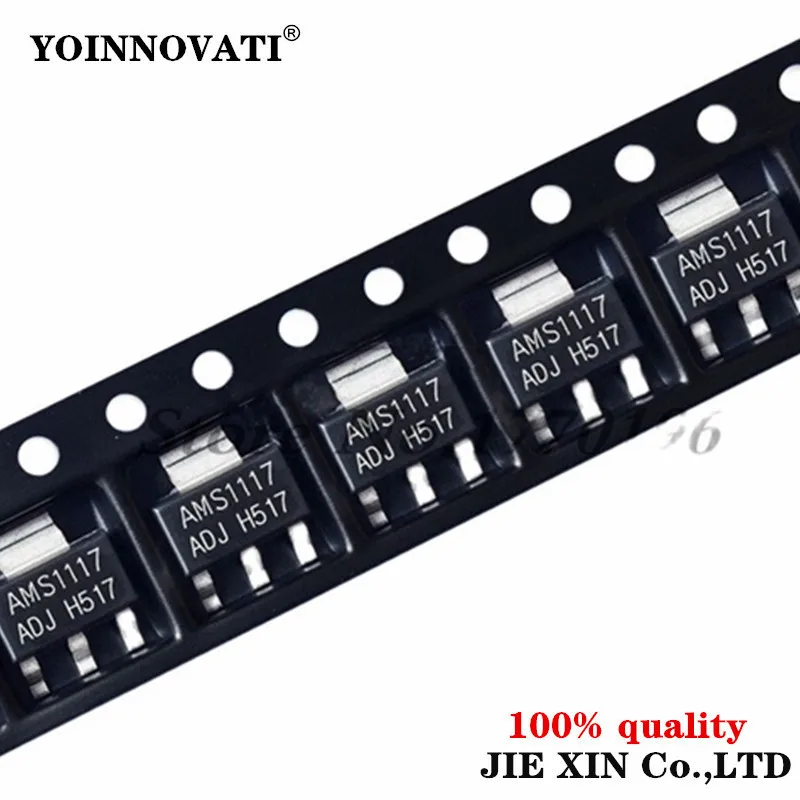 20pcs AMS1117-ADJ ASM1117 SOT-223