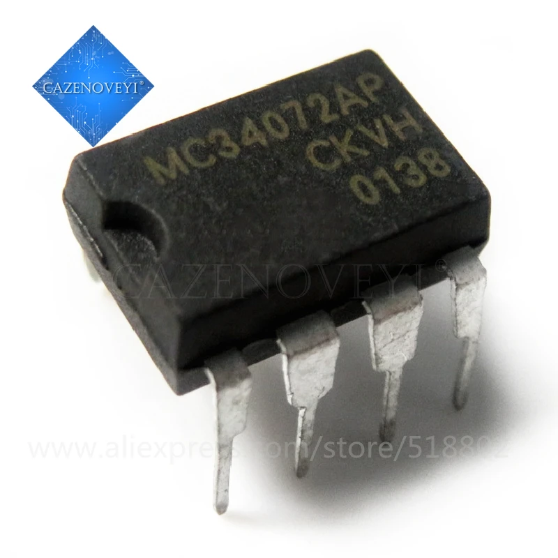 1pcs/lot MC34071P MC34071 MC34072P MC34072 MC34151P MC34151 DIP-8  In Stock