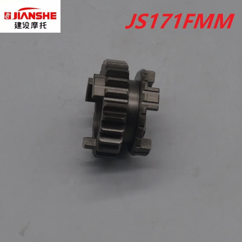 For LONCIN ATV 5 gearbox gear countershaft main LX250 LC171FMM LX250F 250cc Quad GoKarts Engine JIANSHE BASHAN RATO KAYO