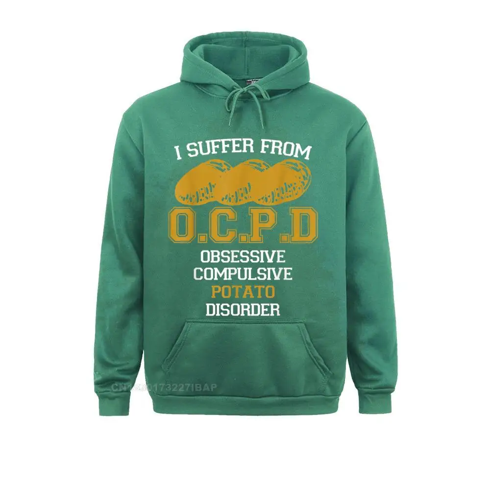 I Suffer Obsessive Compulsive Potato Disorder Funny Hoodie Autumn Hoodies Long Sleeve Fitness Hoods Latest gothic Sweatshirts