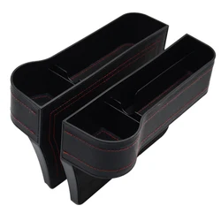 Leather Car Seat Gap Storage Box for RENAULT Laguna Megane Clio 3 Scenic Duster Logan Clio 4 Sandero Scenic 2 Captur Accessory