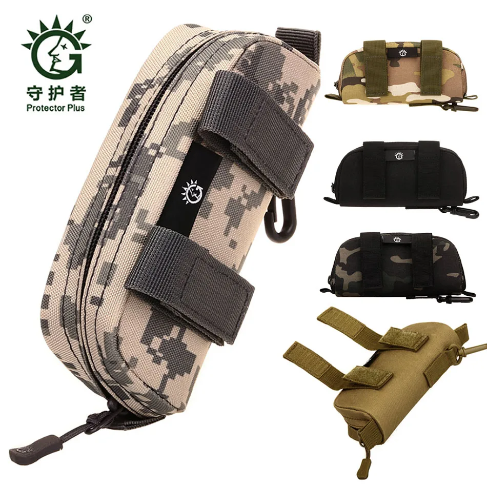 

Camping Tactical Waist Bag Waterproof Travel Lightweight Waist Belt Pack Men Outdoor Glasses Nylon Eyeglasses Case Women Bags