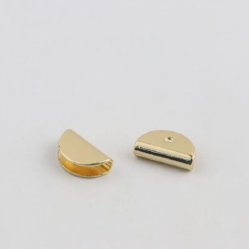 10pieces luggage hardware accessories, female bag inner diameter 2 cm, semi-circle edging strip edge sealing, accessories