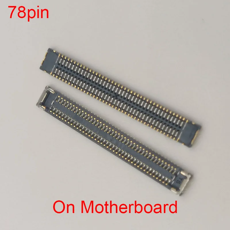 5PCS 78pin Lcd FPC Connector For Samsung A51 5G A516 U D N A516F 4G A515 DS FD A515F Display Screen Plug On Motherboard 40pin