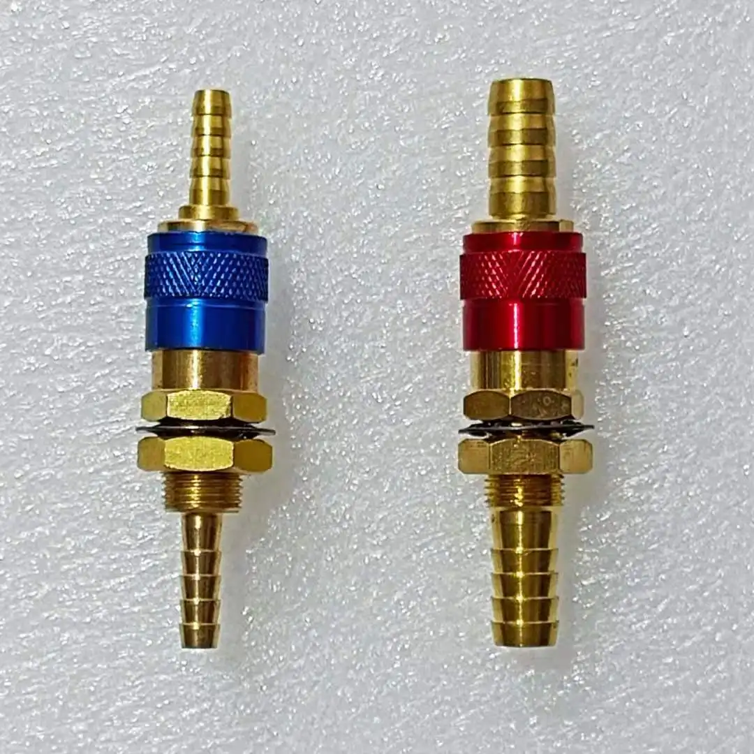 1Set Welding Connector Quick Adapter Male Female For Welding Machine Gun Gas Hose And Water Hose