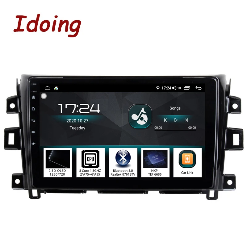 

Idoing 10.2"Car Radio Multimedia Video Player For Nissan NAVARA Frontier NP300 2011-2016 Navigation GPS Android Auto Head Unit