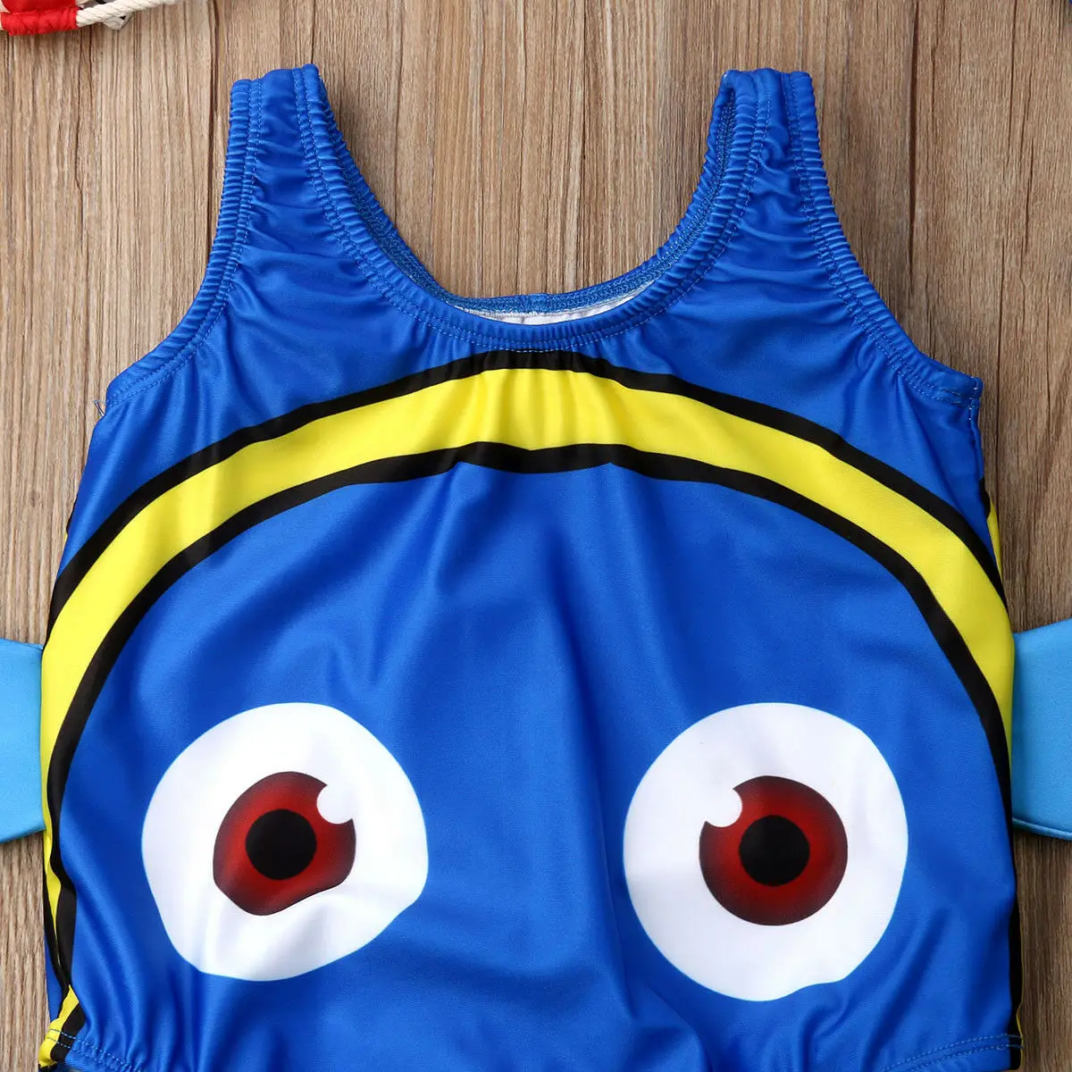 Baby Girl Swimsuit 2Pcs Goldfish Swimwear Boys Swimmable Kids Beach Bikini Girls Print Sweet Costume+Swimming Hat Bathing Suit