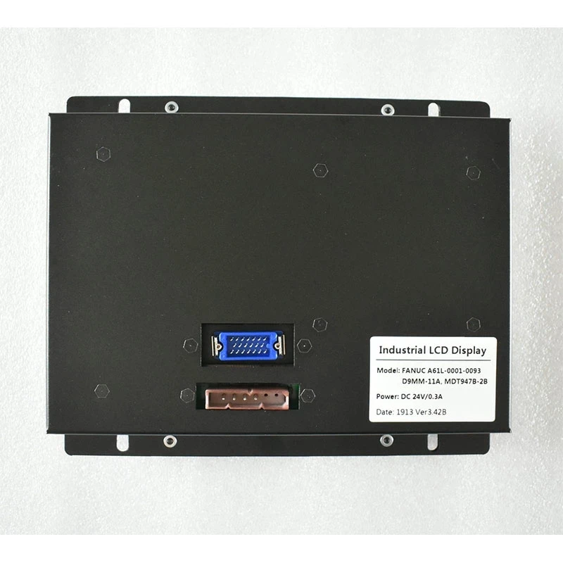 Промышленный ЖК-монитор для замены FANUC 9 дюймов, старый CRT A61L-0001-0093 D9MM-11A MDT947B-2B A61L-0001-0095 D9CM-01A