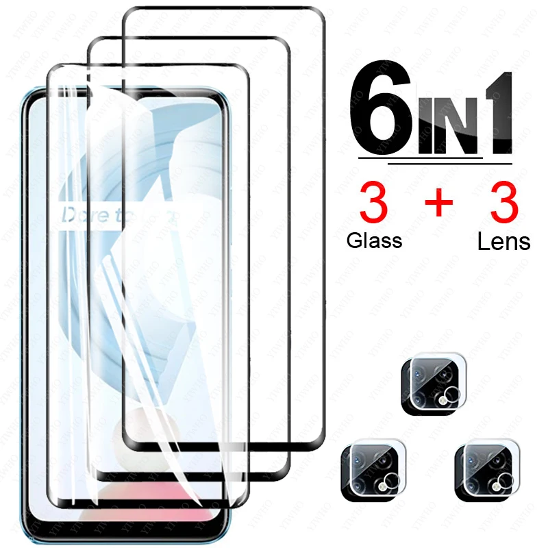 Realmy C21 Glass Tempered Glasses for Oppo Realme C21 C 21 21c 6.5