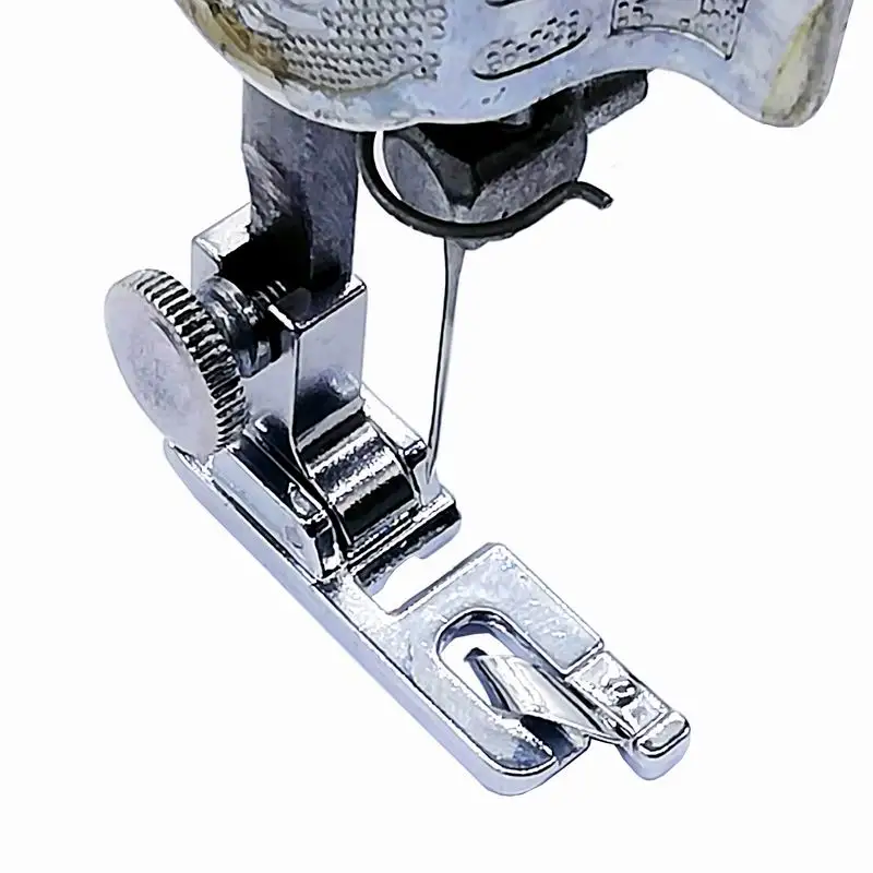 Pedale per uso domestico macchina da cucire vecchio stile materiale sottile orlo piedino orlo prodotto finito larghezza 3mm