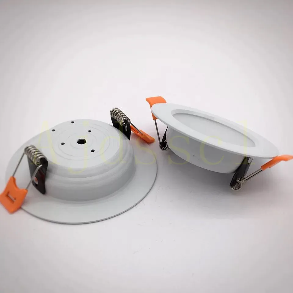 Dimmable LED Downlight 10pcs Tricolor Dimming 5W 7W 9W 12W 15W Spot Recessed LED Ceiling Downlight Light Tri-tone Light Lamp