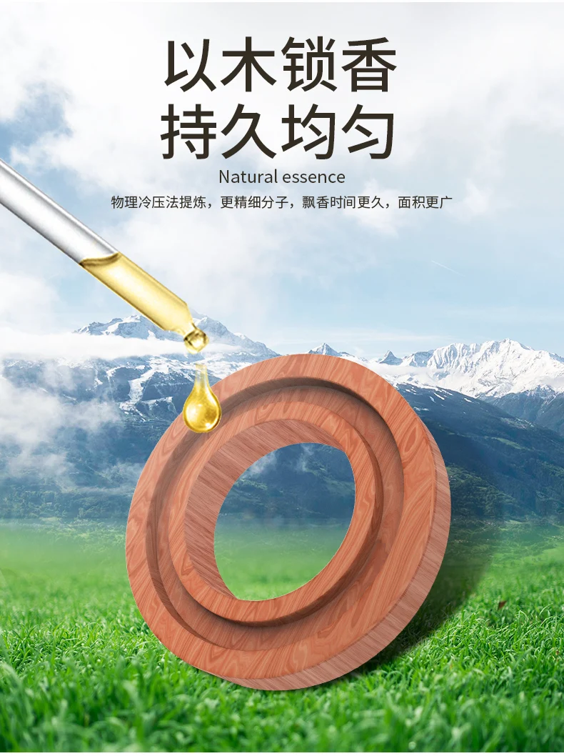 سيارة الروائح سيارة العطور ملحق سيارة السائل بالإضافة إلى ضوء دائم العطر العطر كولونيا اللوحي الذكور esse