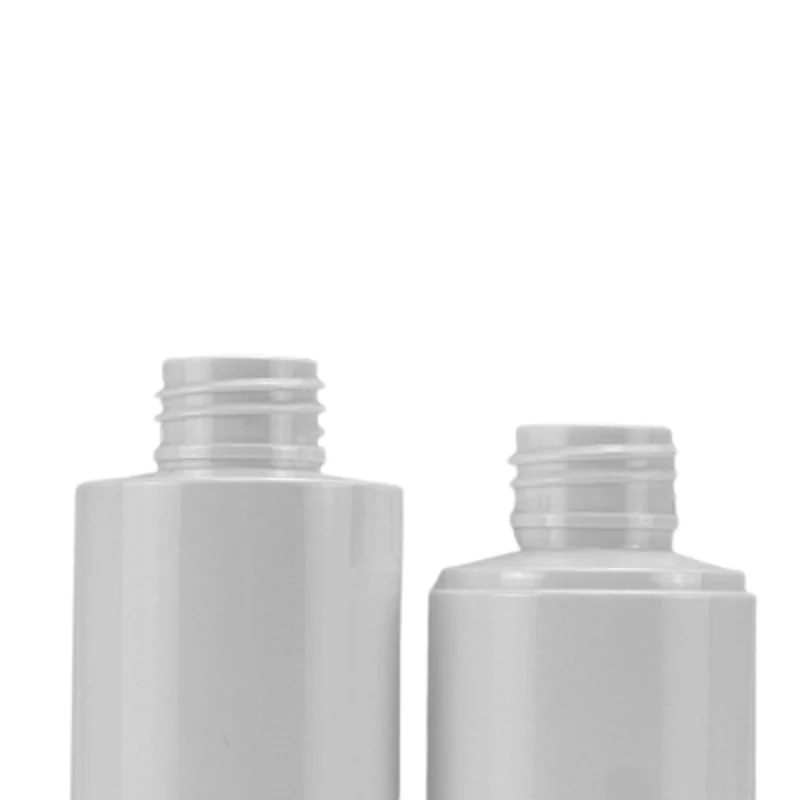 100Ml 120Ml 150Ml 200Ml Lege Ronde Plastic Witte Fles Huisdier Spuiten Flesjes Hervulbare Cosmetische Verpakking Container 15 Stuks