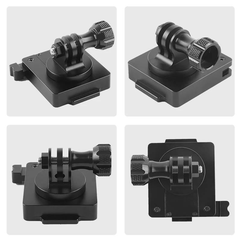 For GoPro hero 11/10/9 / 8 / 7 / 6 /5 /4/ 3 DJI OSMO action tactical helmet base fixed shooting metal bracket base