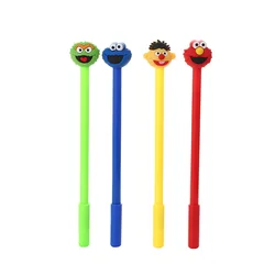 20 Pcs Cartoon Happy Expression Gel Pen Cute Student Creative Office Stationery Signature Pen Wholesale