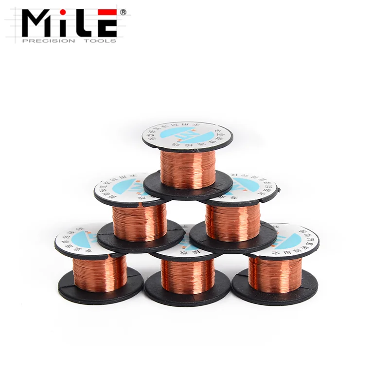 0.1mm PCB Link Jumper Wire Maintenance Jump Line Copper Soldering Wire for Mobile Phone Computer PCB Welding Repair Tools